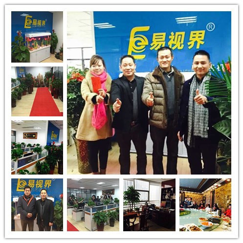 中國(guó)書(shū)壇六大怪杰胡小舟為易視界品牌提筆留念！