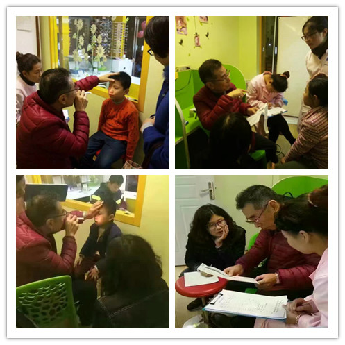 易視界首席視光專家邵國富先生用愛心點(diǎn)亮孩子未來