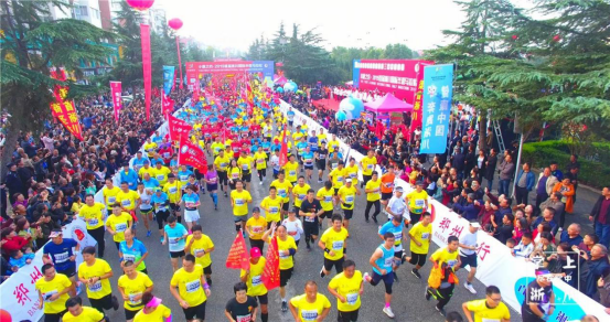 2019首屆淅川國際半程馬拉松激情開跑，易視界石斛手機(jī)眼貼榮耀冠名贊助