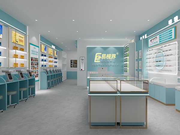 易視界哈西新店開始設計裝修