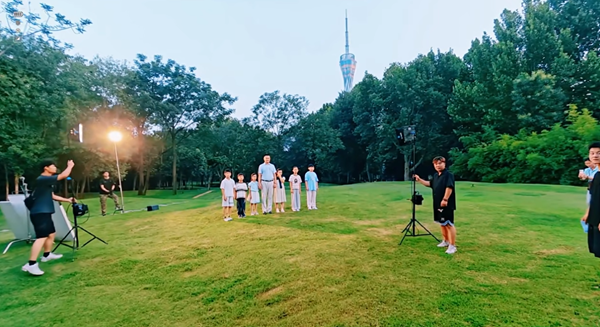 易視界拍攝火熱進行中