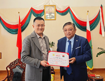 易視界全系產(chǎn)品榮耀入選馬達(dá)加斯加共和國(guó)駐華大使館指定官方合作品牌